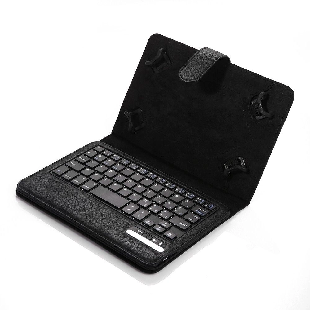 Bao Da Kèm Bàn Phím Bluetooth Loại Đa Năng cho Máy Tính Bảng 7.0"-8.0"